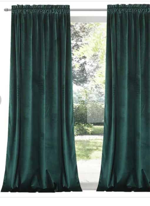 Zaslony akasamitne o wymiarach 135x260