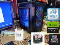 Комп'ютер. Системний блок. Intel core7 xeon/16ram/1050TI/SSD