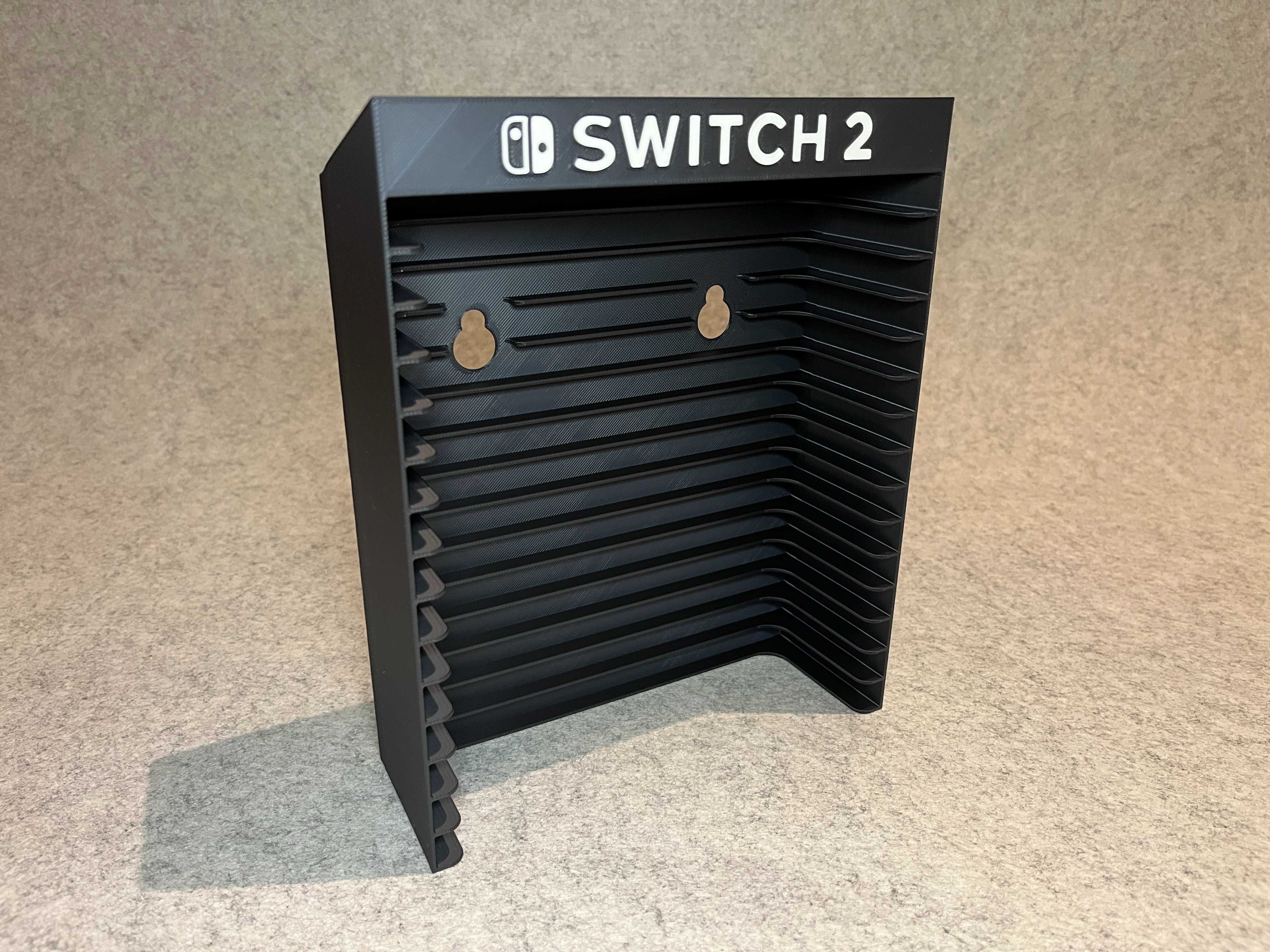 Stojak wieszak ścienny na 12 gier Nintendo Switch 2