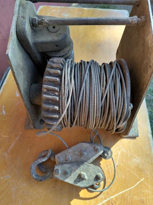 Wyciągarka ślimakowa ręczna