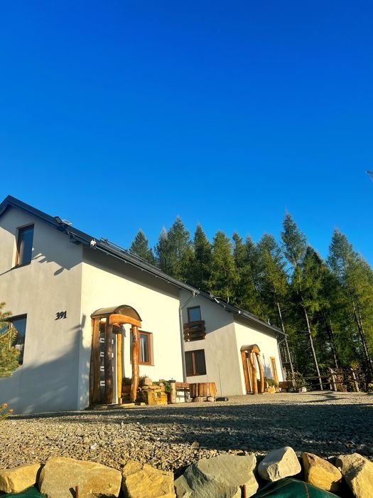 Domki Na Górach, noclegi w górach, jacuzzi, sauna, Nowy Sącz