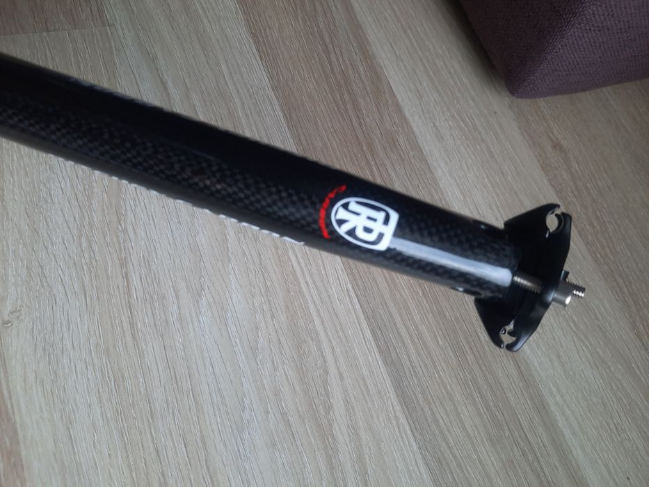 Nowa sztyca 27,2 Ritchey wcs carbon połysk offset 20