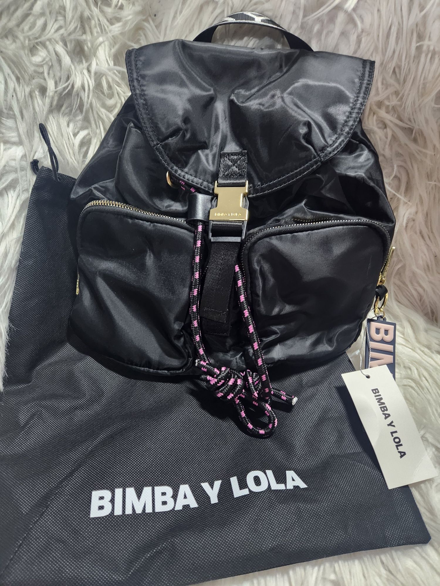 Mochila bimba y lola nova com sacos