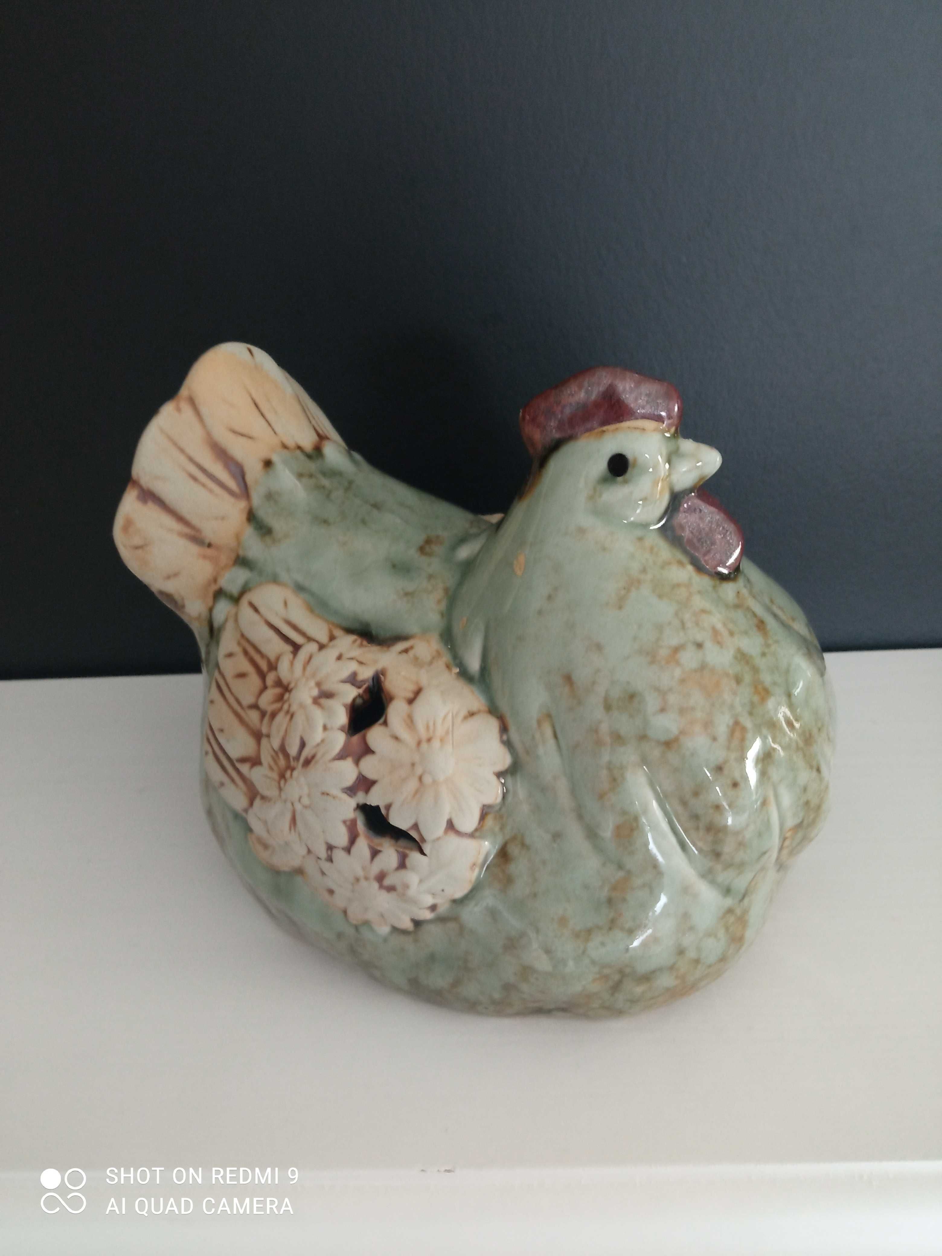 Figurka ceramiczna kura Home & You