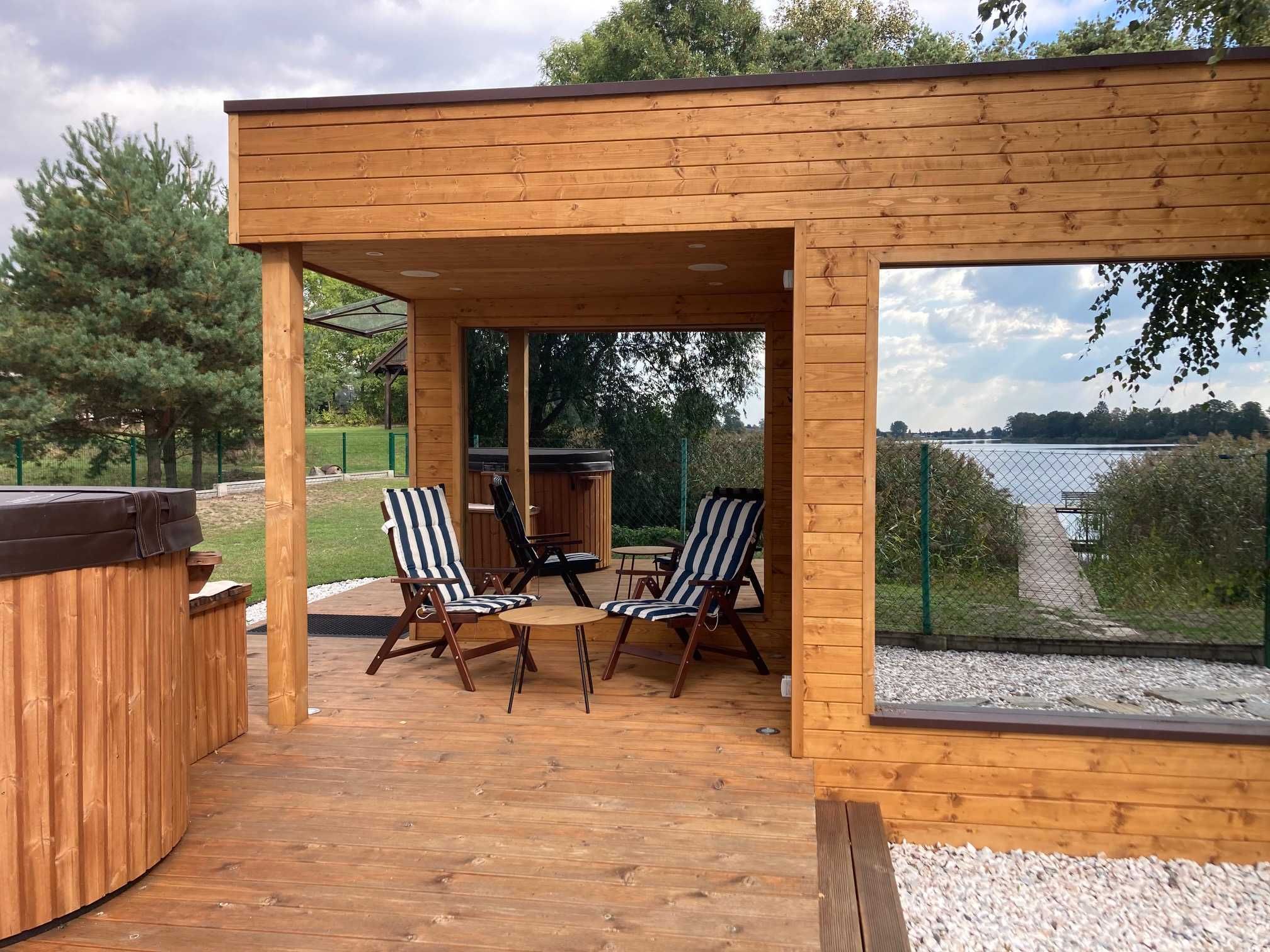 Bajkowa Przystań #domki całoroczne #sauna #balia w Wielkopolsce