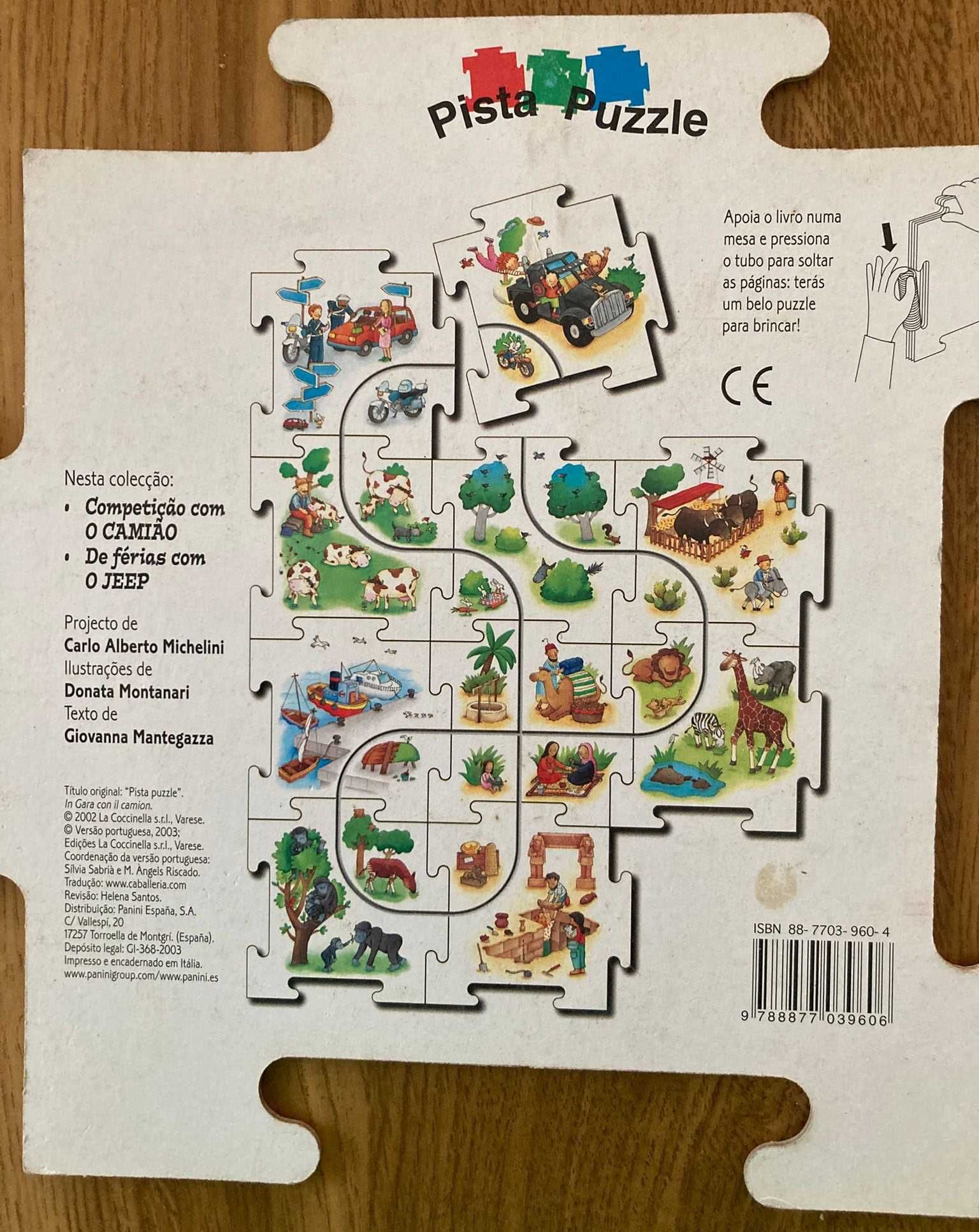 Pista Puzzle Competição com o Camião