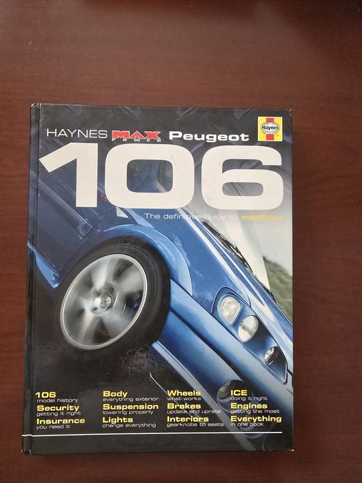 Livros haynes, Rta, Gt. Peugeot 106 e Citroën c3