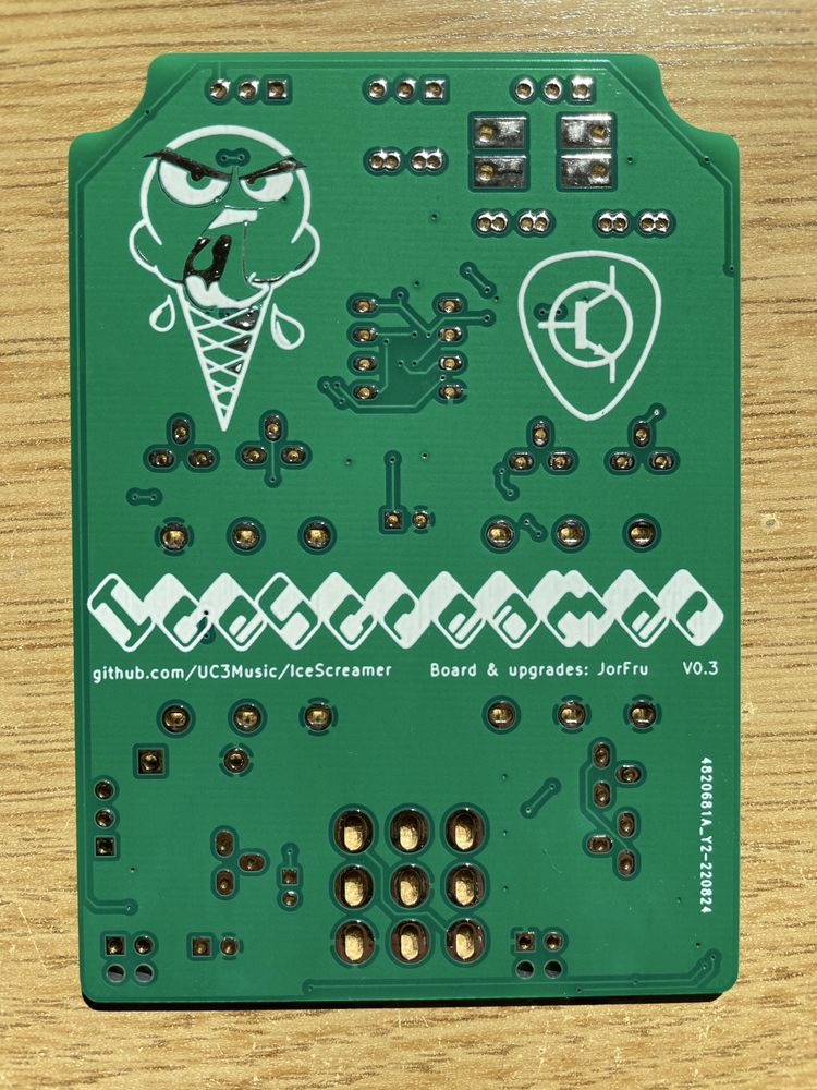 Efekt gitarowy Tube Screamer/Overdrive płytka PCB