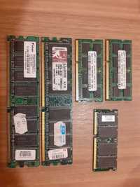 Pamięć RAM DDR/DDR2 2GB, 512MB, 128MB, Procesory