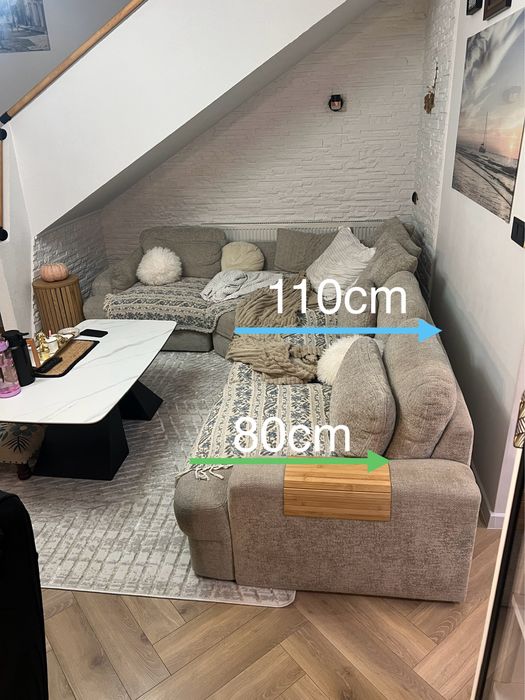 Kanapa Mega wygodna i bardzo duza dla 6-8 osób, z funkcją spania