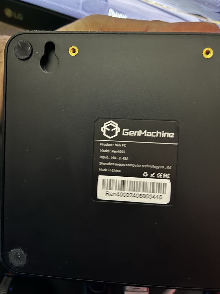 Minipc GenMachine ryzen 5 4600h