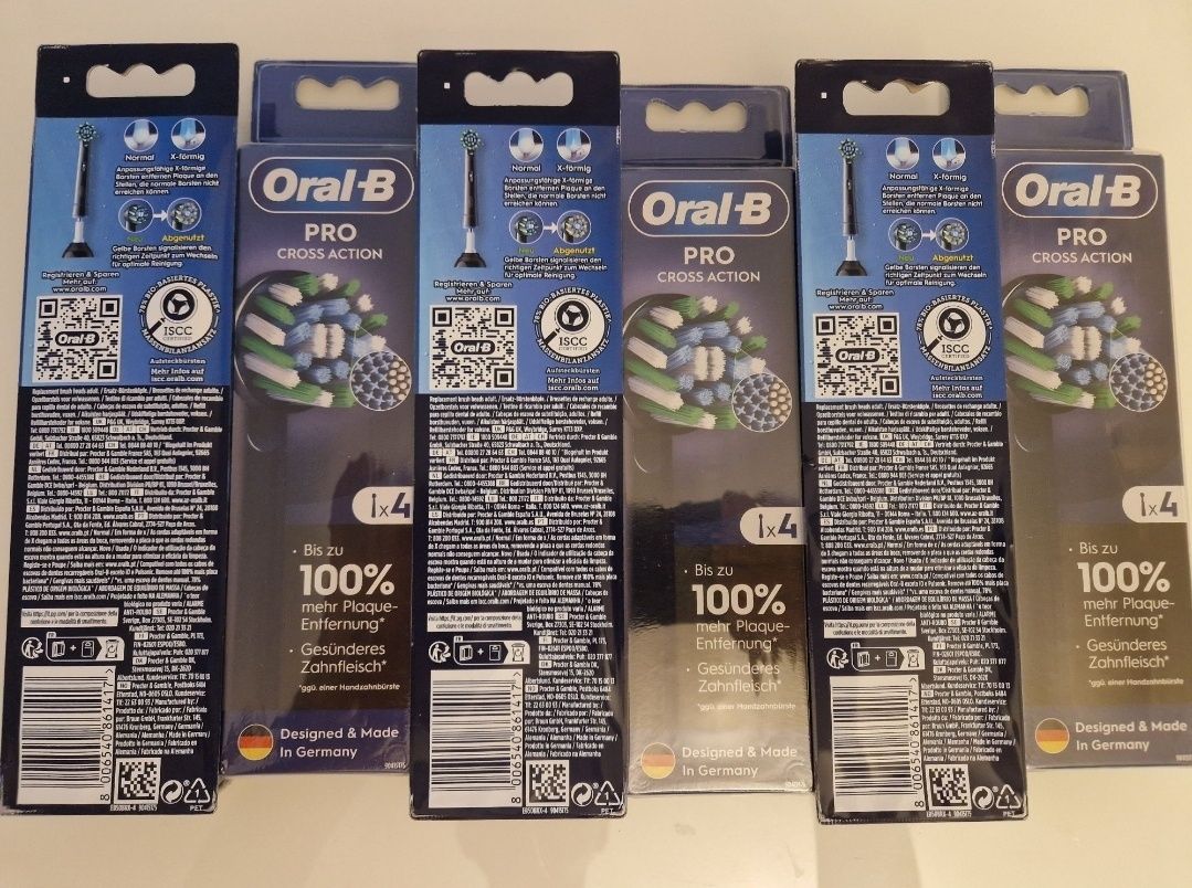 Насадки для электро зубных щёток Oral-B  Philips