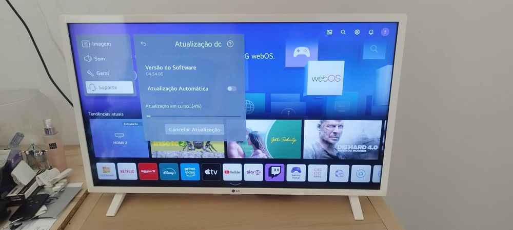 Tv smart 32 pl pouco uso