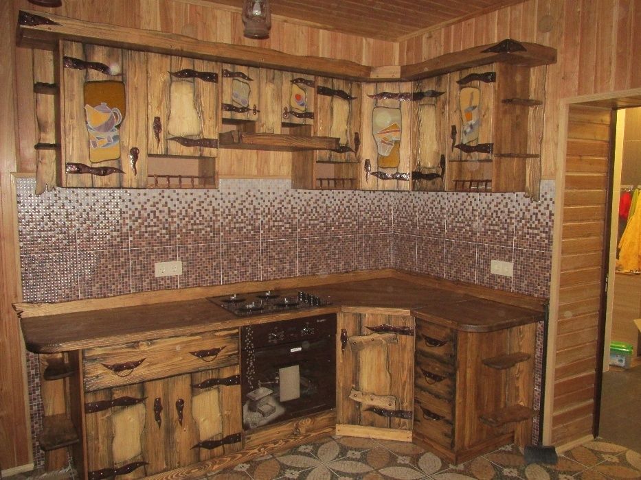 кухня з дерева