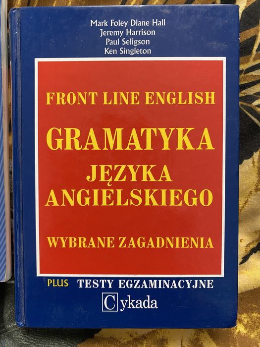 Front line english gramatyka języka angielskiego testy cykadach