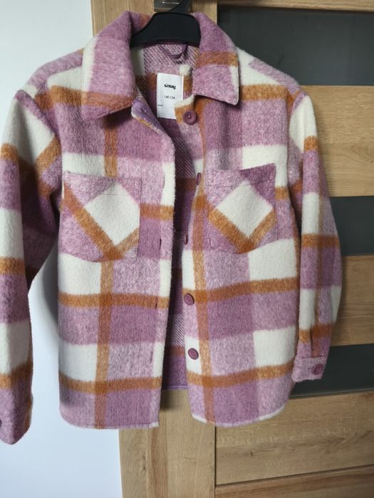 Katana kurtka ciepła dziewczęca 140 Sinsay