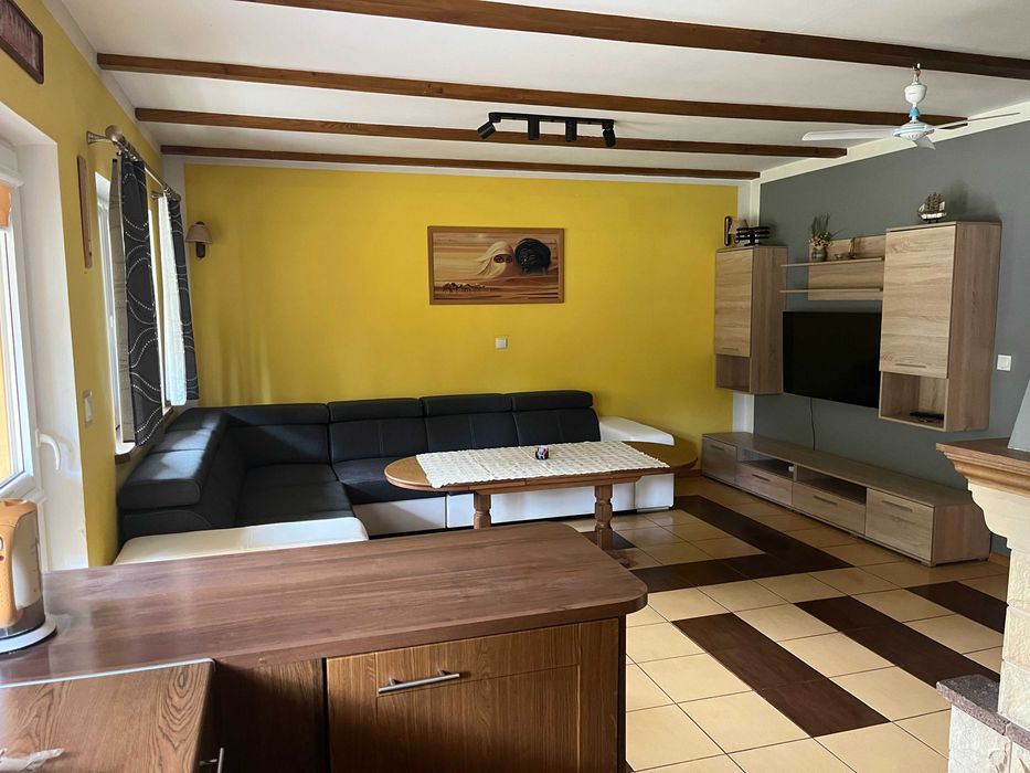 MAZURY Duży Domek, cztery sypialnie, 100m do jeziora, jacuzzi