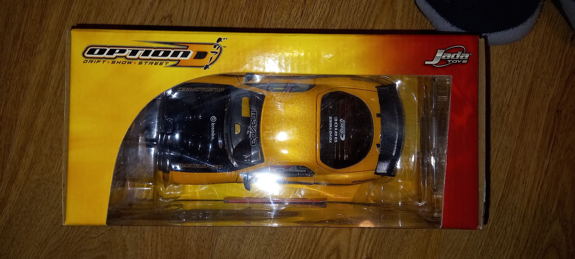 Mazda rx7 option d jada toys 1:24 fast furious