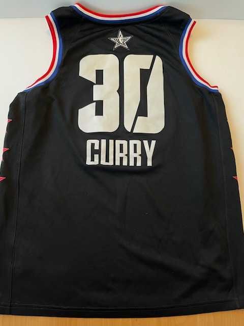 Koszulka koszykarska Golden State Warriors #30 Curry All Star Jordan L