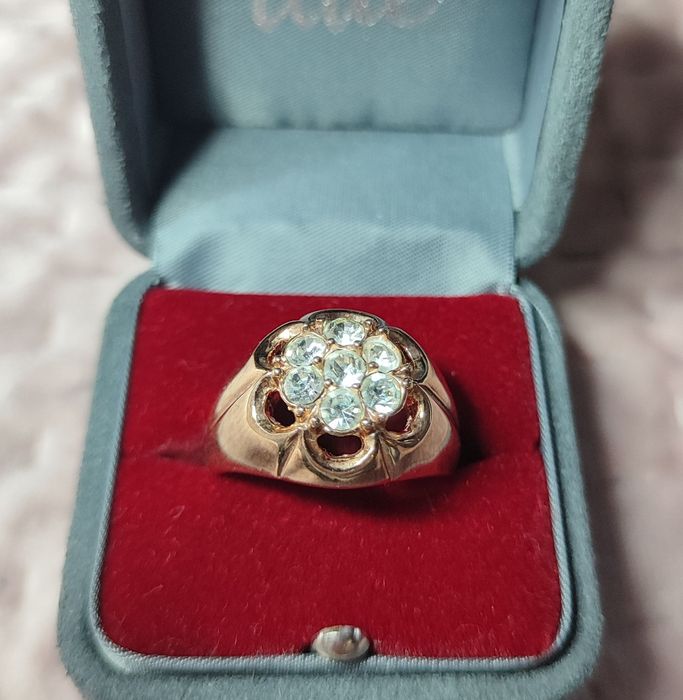 Каблучка позолота 19 розміру