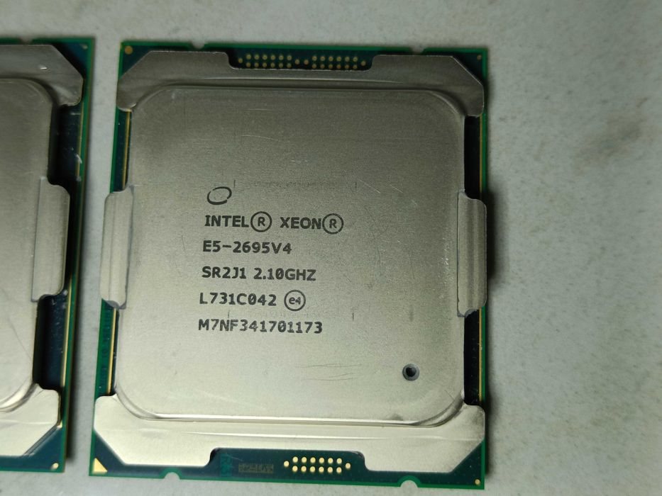 Процесор Intel Xeon E5-2695V4 LGA2011 - 18 ядер 36 потоків!