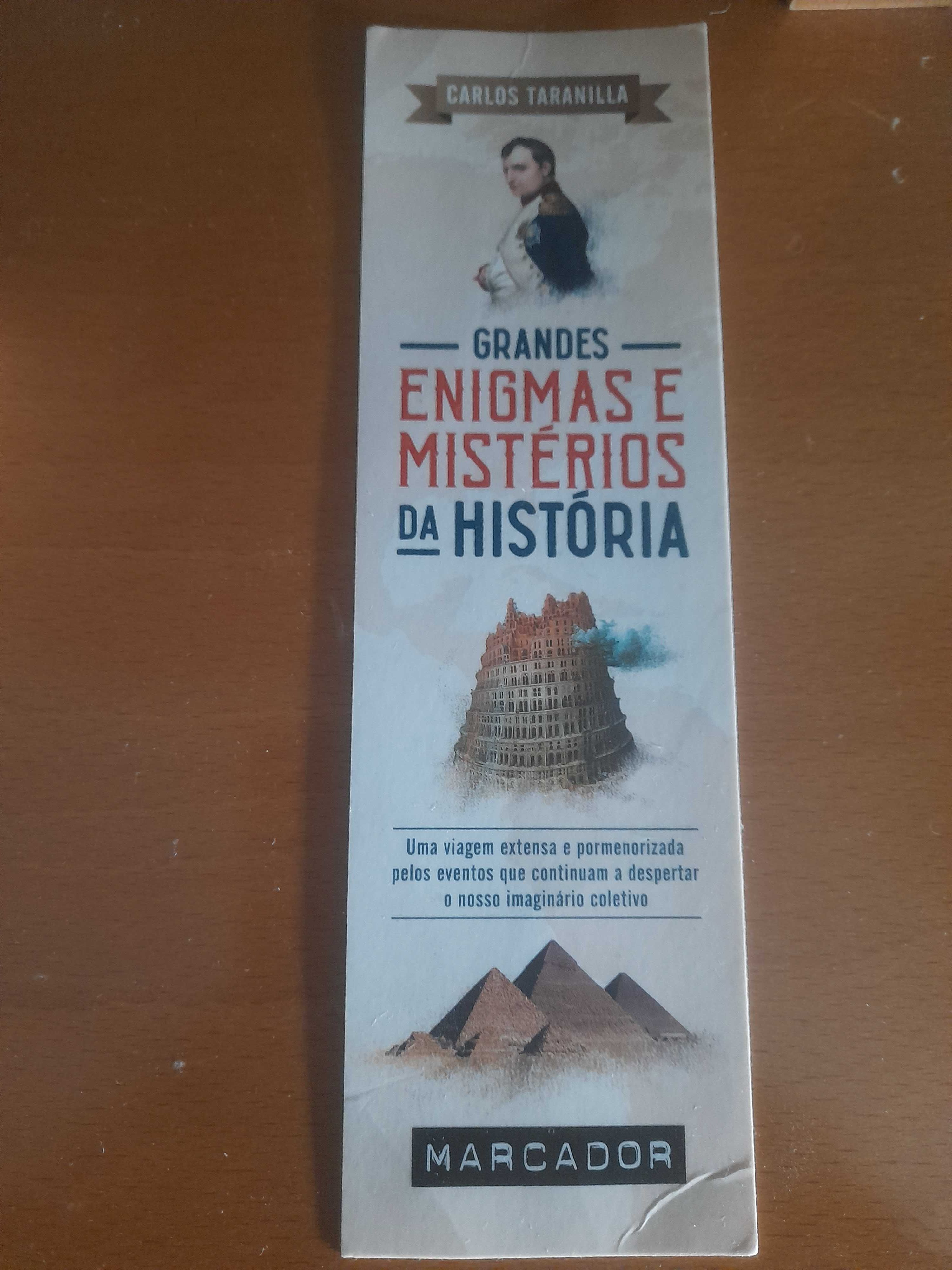 Livro " Grandes Enigmas e Mistérios da História "