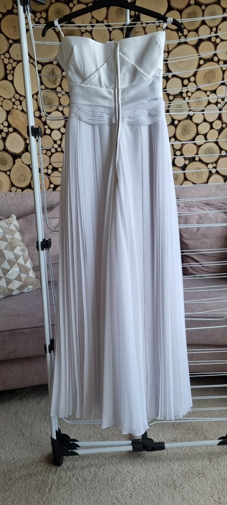 Suknia ślubna fulara & żywczyk w stylu empire rozmiar 36