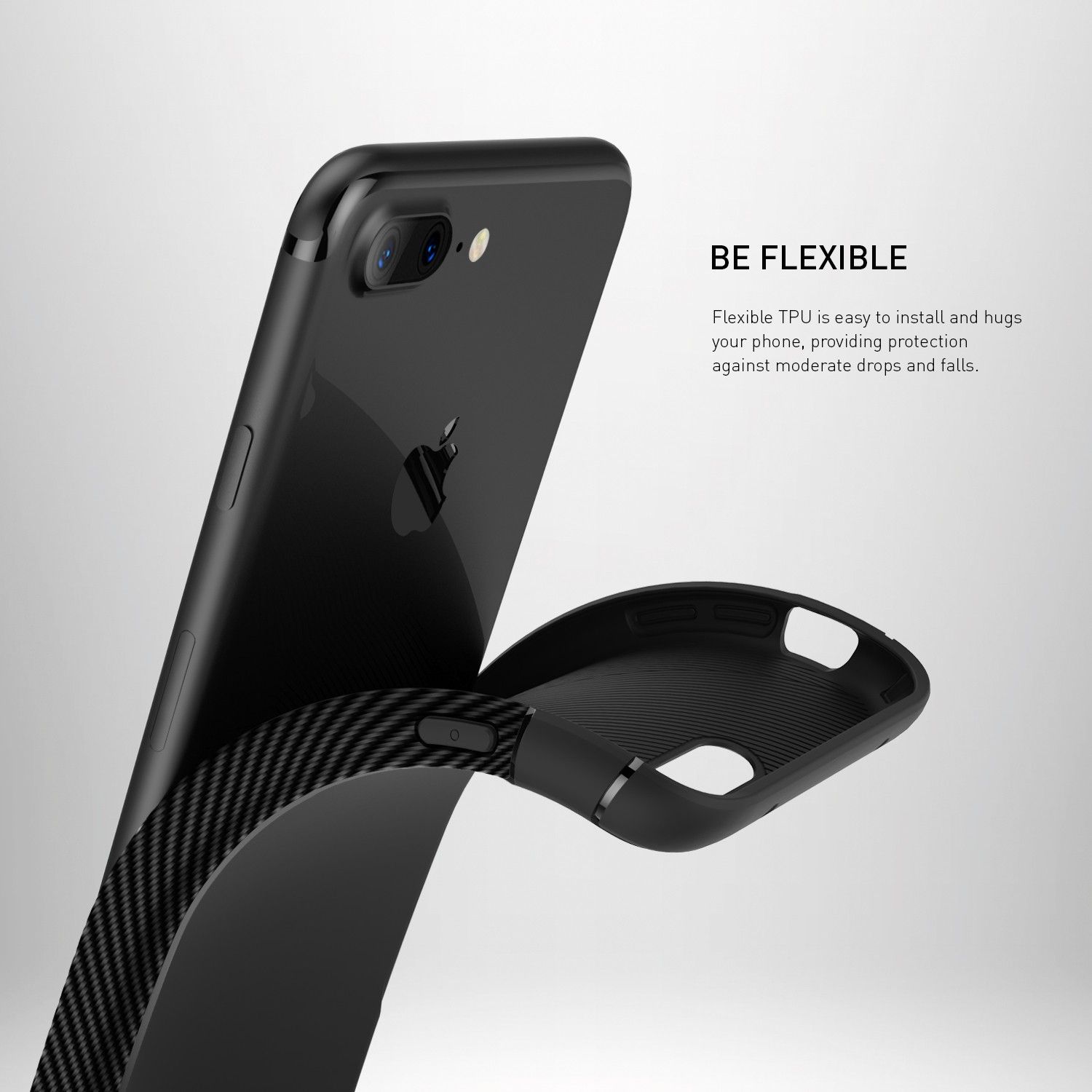 Etui Caseology iPhone 7 Plus / 8 Plus Vault Black