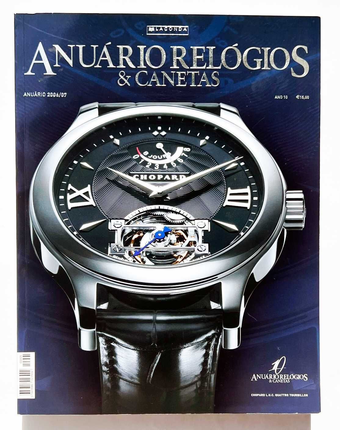 9 Anuários Relogios e Canetas (2003 a 2014)