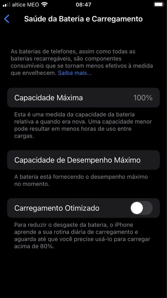 IPhone 8 64 gb com bateria com saúde 100%