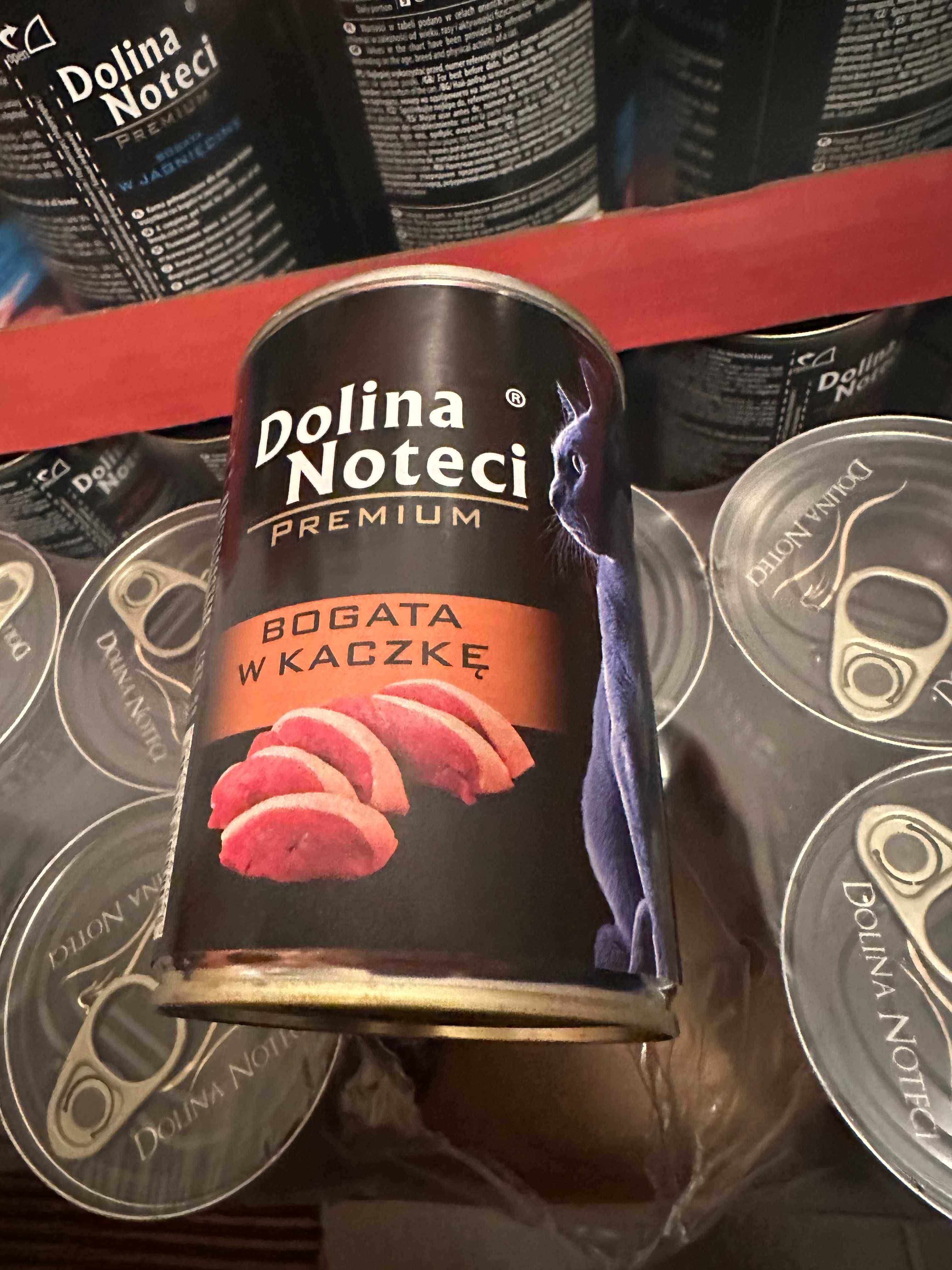DOLINA NOTECI Premium mokra karma dla kotka kaczka 12x 400g