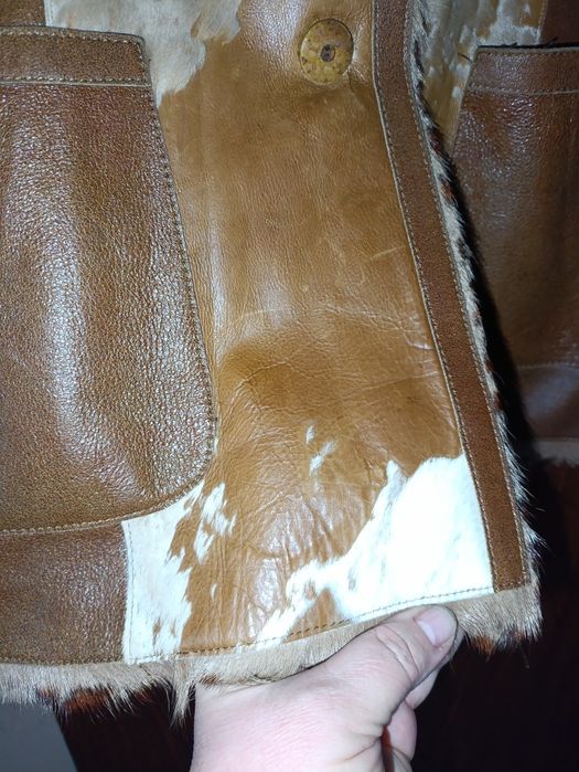 Продам дублянка натуральна шкіра розмір 52