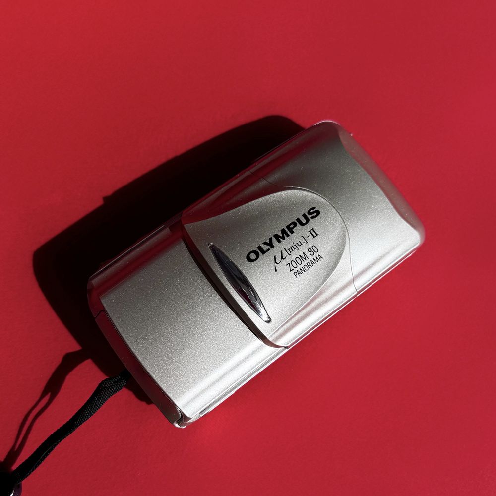 Olympus Mju II zoom 80 panorama, 35mm олімпус мью kodak плівкова