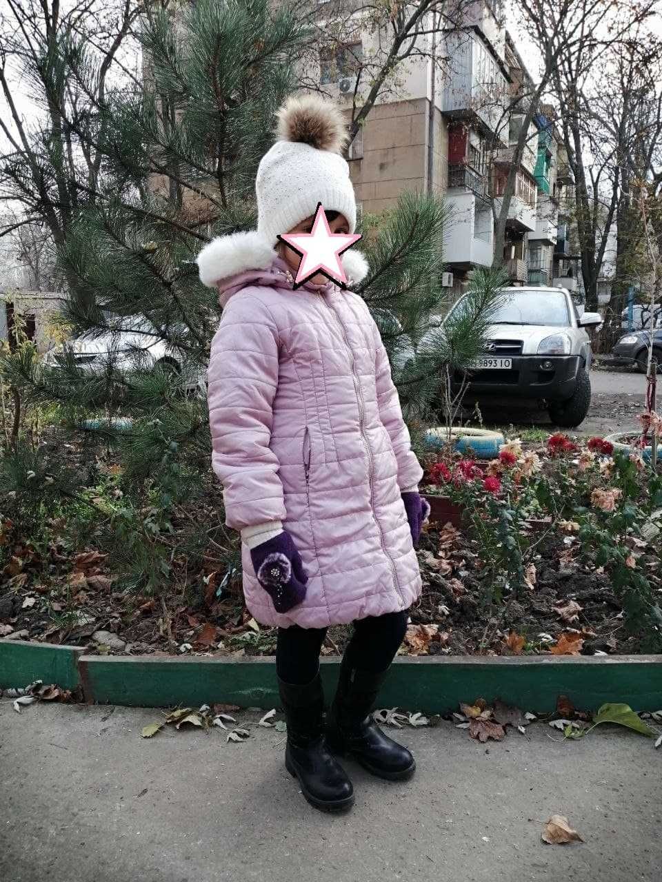 Пальто зимнее для девочки Garden baby