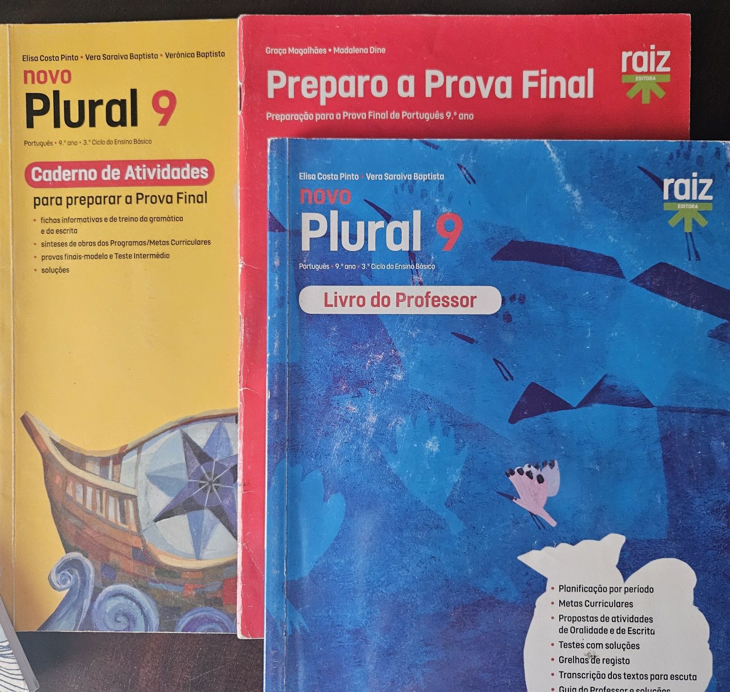 Livros apoio Português 9ano