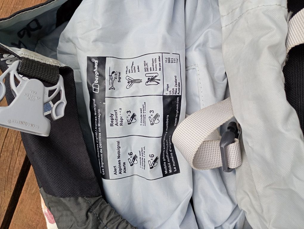Plecak Berghaus Extreme Arete 45 alpejski ferraty wspinaczkowy