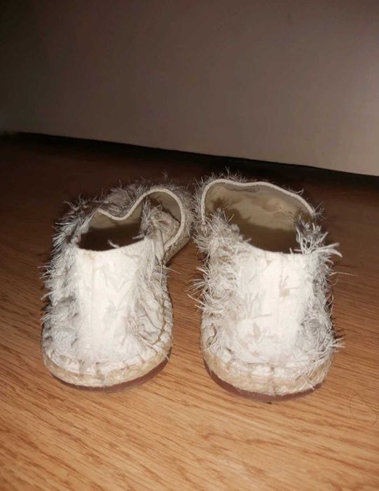 Espadryle Zara 41 26,5cm na wąską stopę