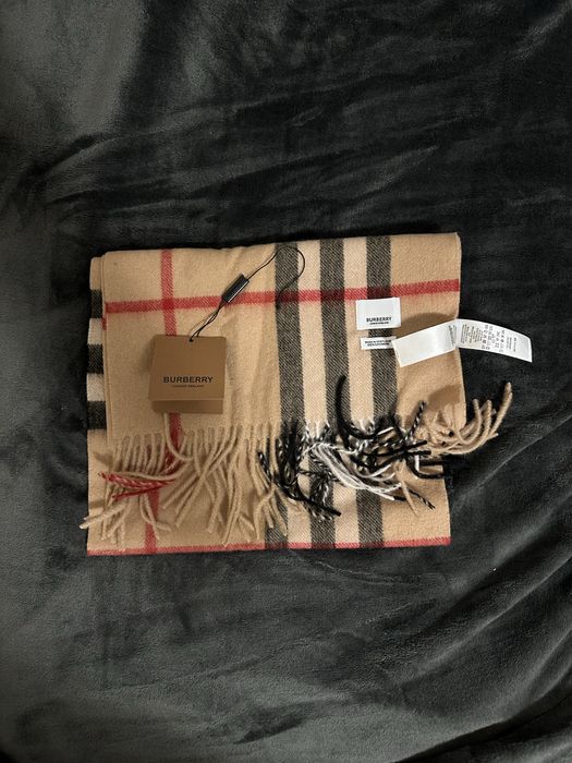 burberry scarf nowe