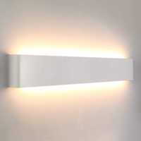 Lampa ścienna, Kinkiet wewnętrzny LED 12 W, 30cm, Ciepła biel Lightess