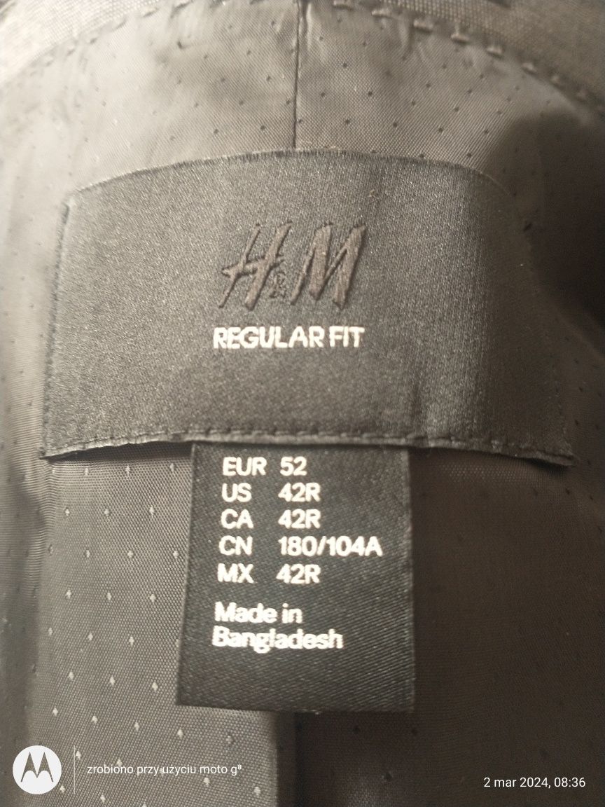 Garnitur męski RegularFit H&M