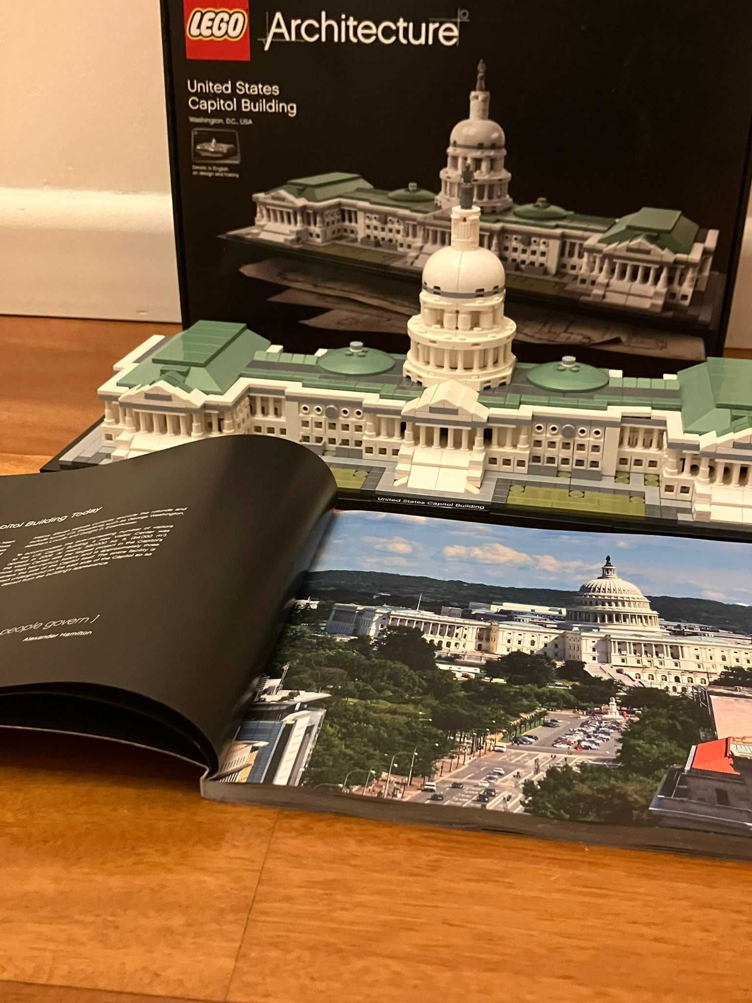 Lego Architecture 21030 Kapitol USA Capitol komplet ideal
