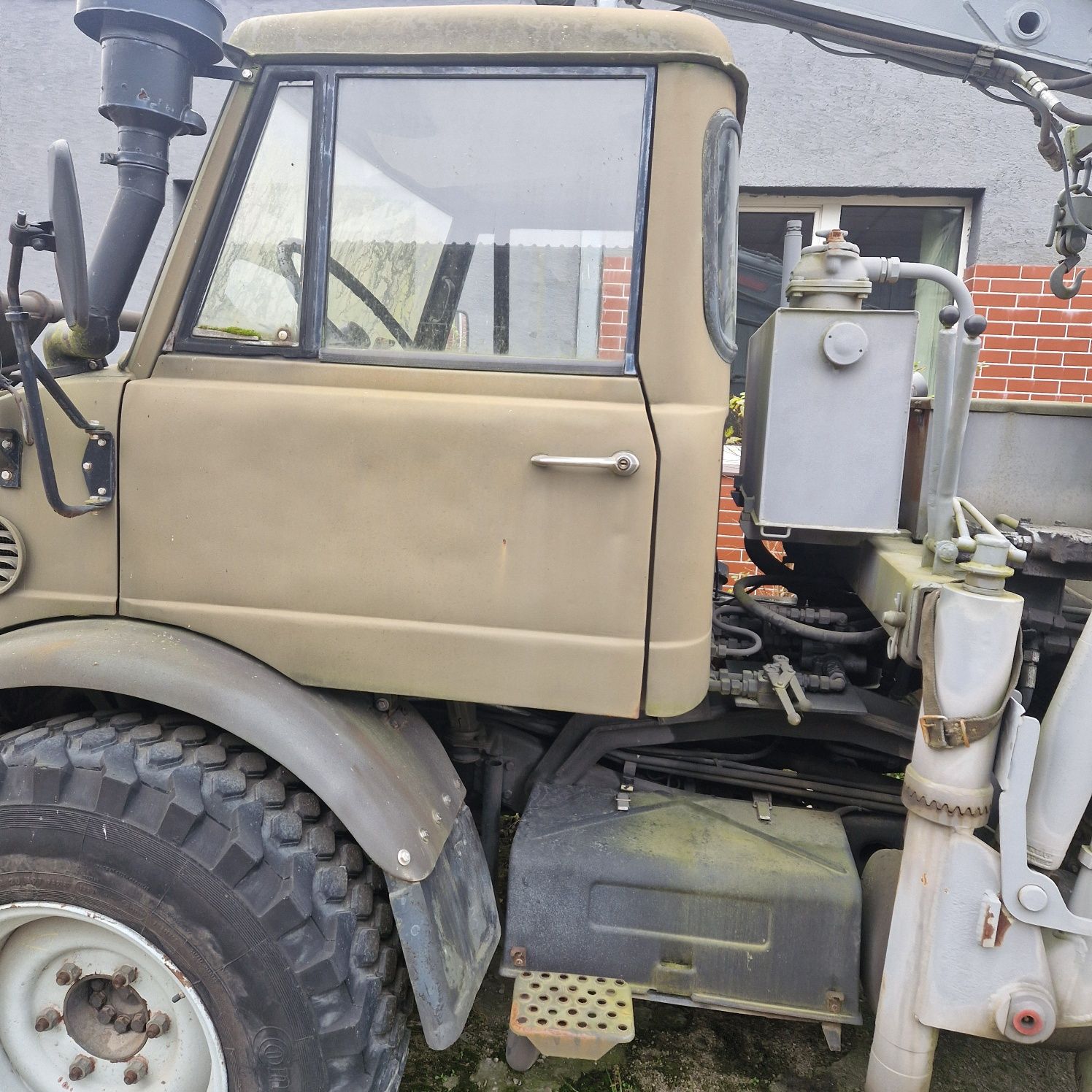 Sprzedam lub zamienię Unimog Koparka Tur Ładowacz