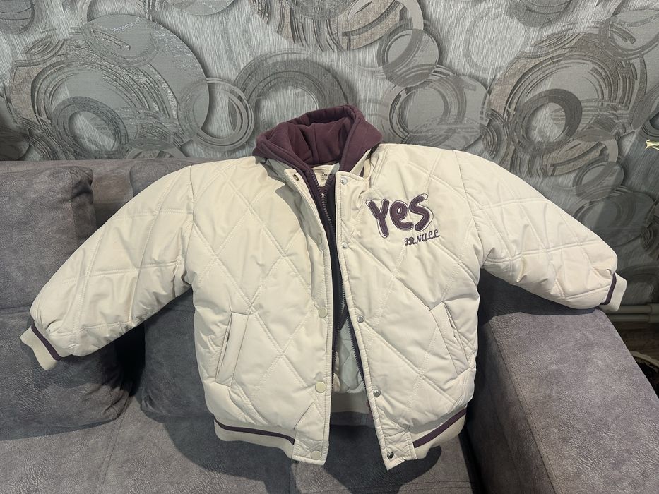 Коротка куртка єврозима на дівчинку