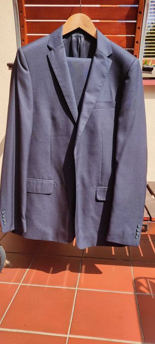 Garnitur męski 2-częściowy dla wysokiego i szczupłego (188/100/86/A)