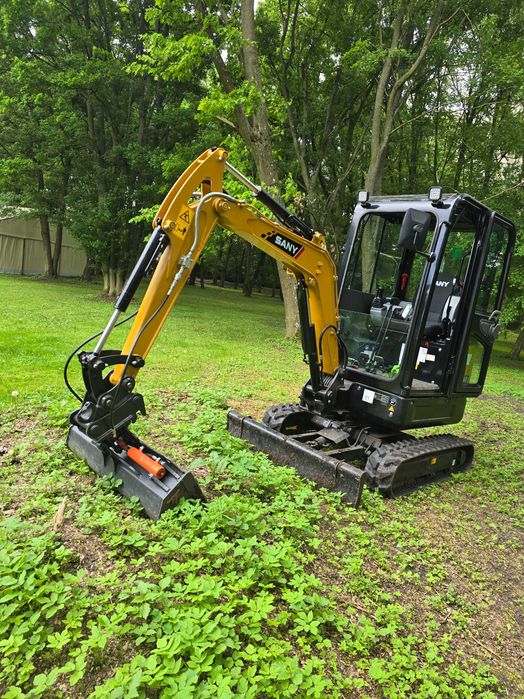 Usługi koparką i minikoparką prace ziemne