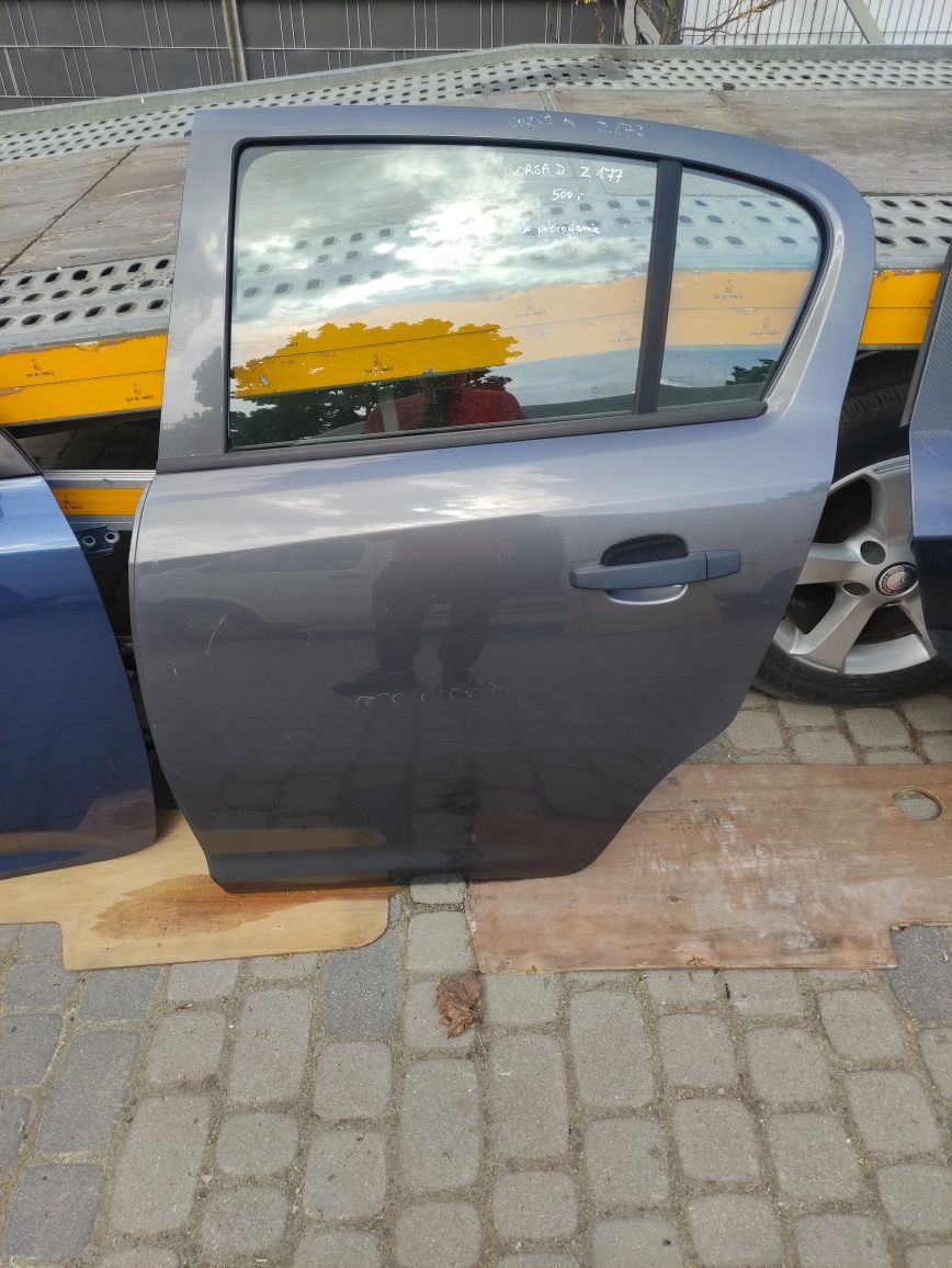 Opel Corsa D Drzwi Lewe Tylne Z177