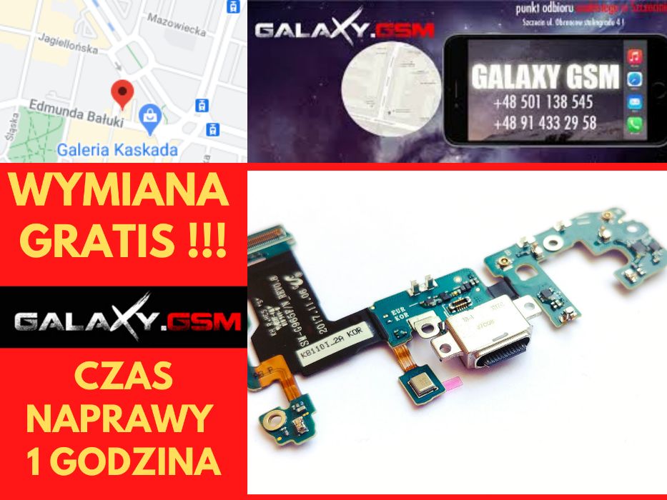 Samsung Galaxy S9+ G965F Złącze Ładowania Oryginał Wymiana GRATIS Szcz