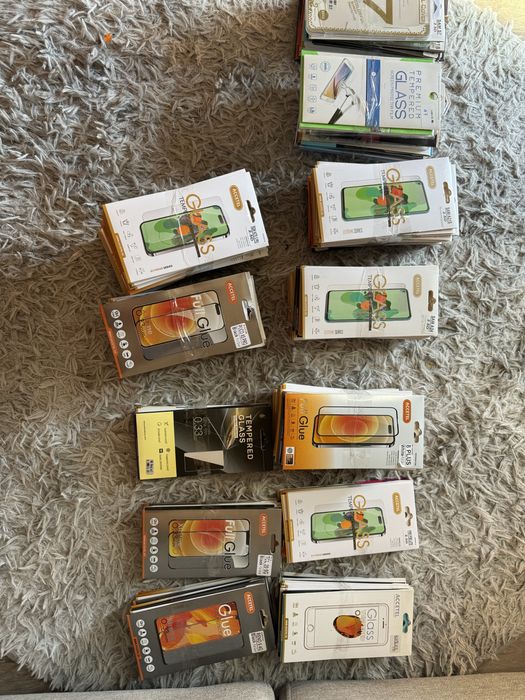 Peliculas de vidro NOVAS 229 iphone/Sam/Tcl/xiaomi/ huawei/oppo