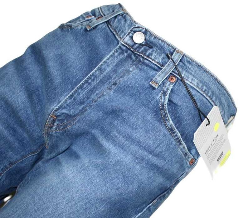 Męskie jeansy Levi's Skinny Taper Levis Flex nowe oryg. Levisy W33/L36