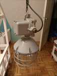 2x lampa loft PRL Polam Wilkasy